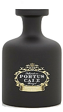 Düfte, Parfümerie und Kosmetik Aroma-Diffusor-Flasche 2 Liter schwarz matt - Portus Cale Matt Black Glass Diffuser Bottle
