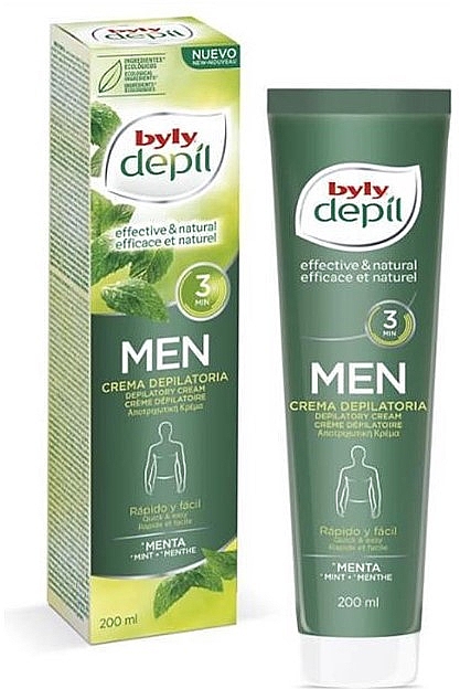 Enthaarungscreme für Männer - Byly Depil Depilatory Cream Men — Bild N1