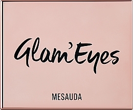Lidschattenpalette - Mesauda Milano Glam'eyes 12 Multi Finish Compact — Bild N2