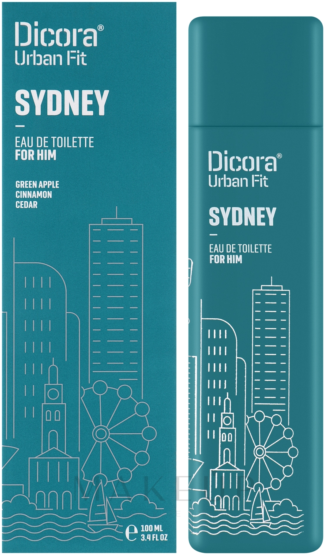 Dicora Urban Fit Sydney - Eau de Toilette — Bild 100 ml