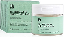 Düfte, Parfümerie und Kosmetik Gesichtstoner mit Hauttuinii-Extrakt - Benton Heartleaf 80 Skin Toner Pad