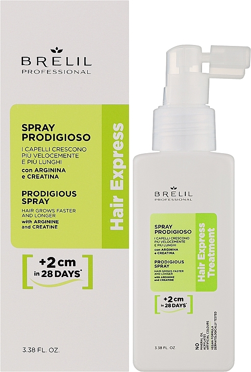 Spray für intensives Haarwachstum - Brelil Hair Express Prodigious Spray  — Bild N2