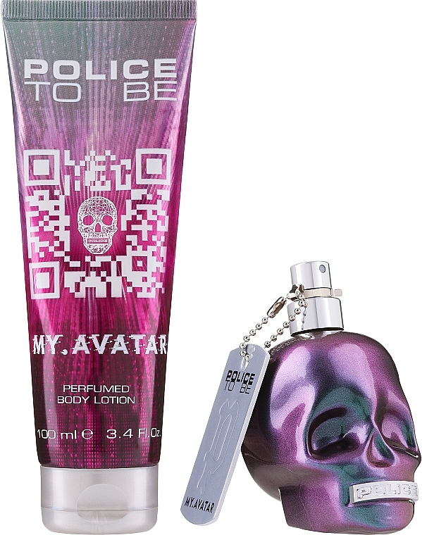 Duftset (Eau de Parfum 40ml + Lotion 100ml)  - Police To Be My Avatar for Woman  — Bild N2