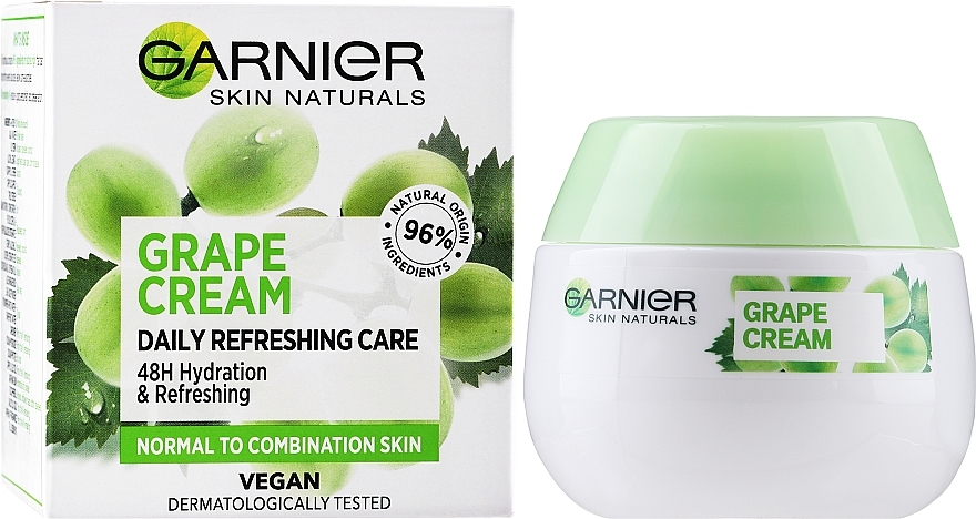 Feuchtigkeitsspendende Anti-Aging Tagescreme für normale und Mischhaut - Garnier Skin Naturals — Bild N2