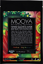 Pflegendes Serum & Maske in Handschuh-Form - Beauty Face Mooya Bio Organic Treatment Mask — Bild N1