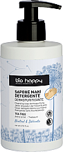 Düfte, Parfümerie und Kosmetik Reinigende Flüssigseife mit Bio-Teebaumöl - Bio Happy Neutral & Delicate Dermopurifying Hand Soap