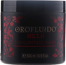 Düfte, Parfümerie und Kosmetik Haarmaske für weiches Haar - Orofluido Asia Zen Control Mask