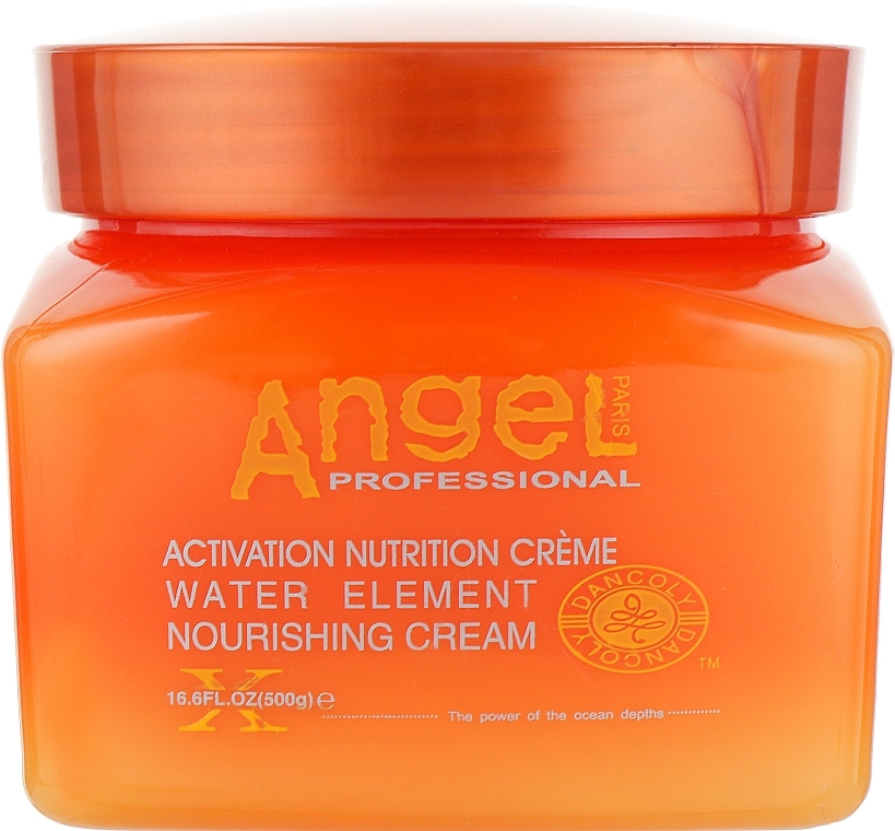 Pflegende Crememaske für trockenes und geschädigtes Haar - Angel Professional Paris Water Element Nursing Cream — Bild N1