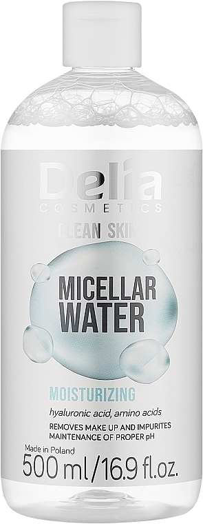 Mizellenwasser - Delia Clean Skin Micellar Water — Bild N3