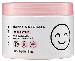 Düfte, Parfümerie und Kosmetik Feuchtigkeitsspendendes Körperöl - Happy Naturals Moisturising Body Butter