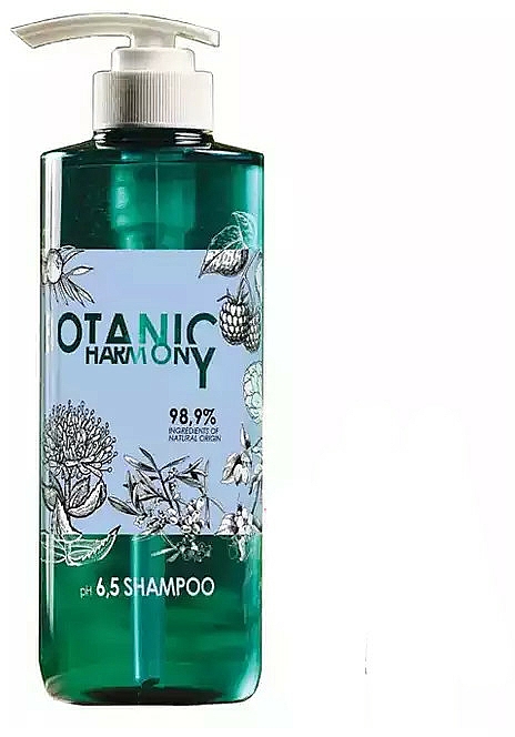Tiefenreinigendes Shampoo für alle Haartypen mit Wacholderextrakt und Betain - Stapiz Botanic Harmony pH 6.5 Shampoo — Bild N1