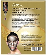 Entgiftende Hydrogel-Gesichtsmaske zur Porenverfeinerung mit Aktivkohle und 7 Beeren - 7th Heaven Renew You Detox Replenish Hydrogel Mask — Bild N2