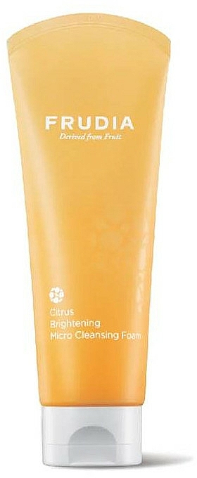 Erfrischender Gesichtsreinigungsschaum mit Zitrusfruchtextrakten - Frudia Brightening Citrus Micro Cleansing Foam — Bild N1