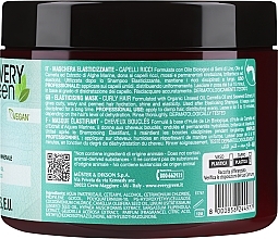 Maske für lockiges Haar - Every Green Curly Hair Elasticising Mask — Bild N3