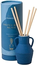 Düfte, Parfümerie und Kosmetik Raumerfrischer Gesalzene blaue Agave - Paddywax Santorini Ceramic Diffuser Salted Blue Agave