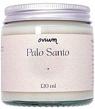 Düfte, Parfümerie und Kosmetik Sojakerze - Ovium Palo Santo