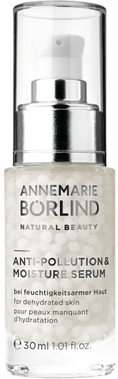 Feuchtigkeitsspendendes Gesichtsserum bei feuchtigkeitsarmer Haut - Annemarie Borlind Anti-Pollution & Moisture Serum — Bild N1