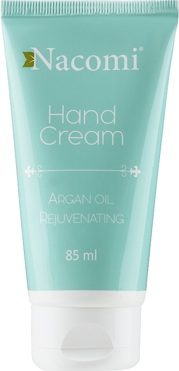 Verjüngende Handcreme mit Arganöl - Nacomi Natural Argan Hand Cream — Bild N1