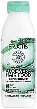 Düfte, Parfümerie und Kosmetik Feuchtigkeitsspendende Haarspülung mit Aloe Vera - Garnier Fructis Aloe Vera Hair Food Conditioner