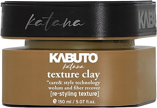 Ton für das Haarstyling - Kabuto Katana Texture Clay  — Bild N1