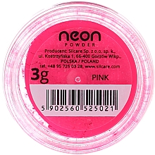 Glitterpuder für Nägel - Silcare Neon Powder — Foto N2