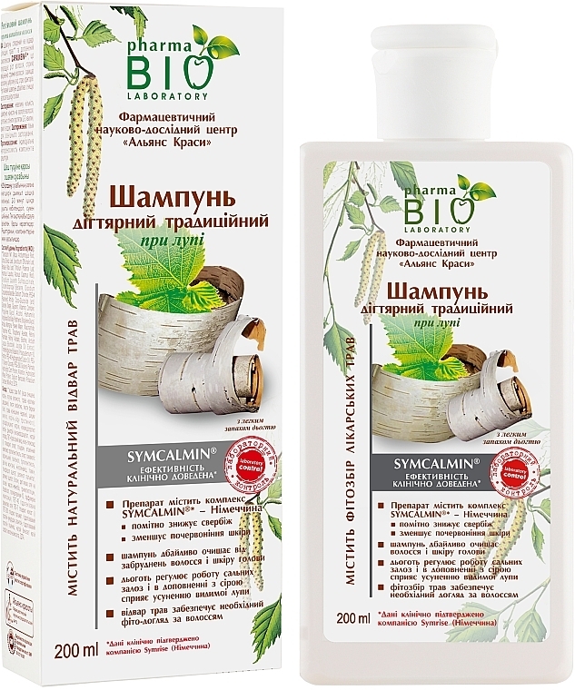 Anti-Shuppen Shampoo mit Teer - Pharma Bio Laboratory
