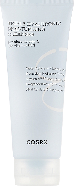 Feuchtigkeitsspendender Reinigungsschaum - Cosrx Hydrium Triple Hyaluronic Moisture Cleanser — Bild N1