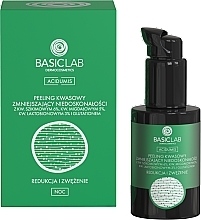 Düfte, Parfümerie und Kosmetik Nachtpeeling für das Gesicht mit Säuren gegen Hautunreinheiten - BasicLab Dermocosmetics Acidumis