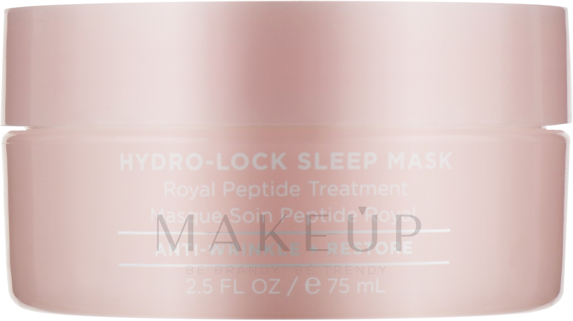 Nachtmaske mit Peptiden aus Gelee Royale - HydroPeptide Hydro-Lock Sleep Mask — Bild 75 ml