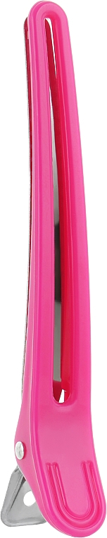 Haarspange Kunststoff-Metall 10 cm rosa - Vero Professional — Bild N1