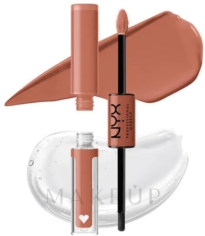 2in1 Lippenstift und Lipgloss - NYX Professional Makeup Shine Loud Lip Color — Bild 02 - Goal Crusher