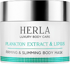 Düfte, Parfümerie und Kosmetik Straffende Körpermaske zum Abnehmen - Herla Luxury Body Care Plankton Extract & Lipids Body Mask