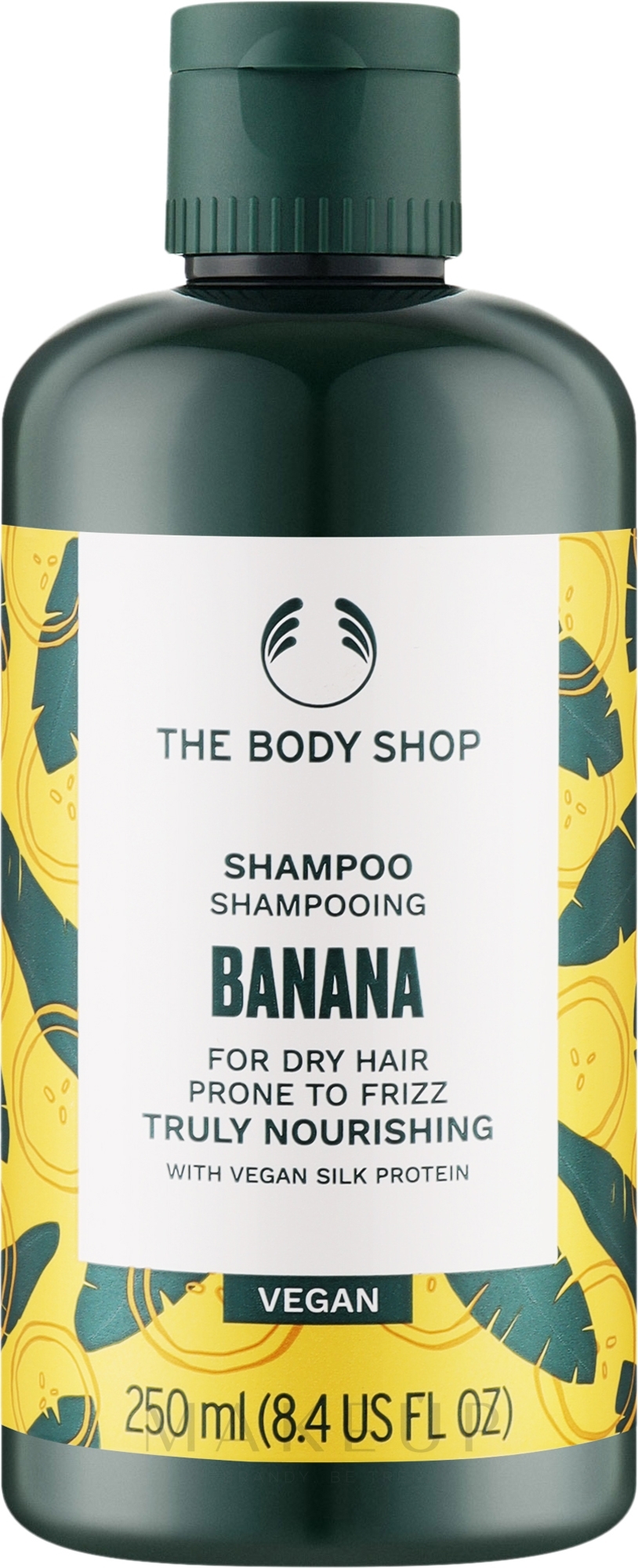 Pflegendes Haarshampoo mit Bananenpüree - The Body Shop Banana Truly Nourishing Shampoo — Bild 250 ml
