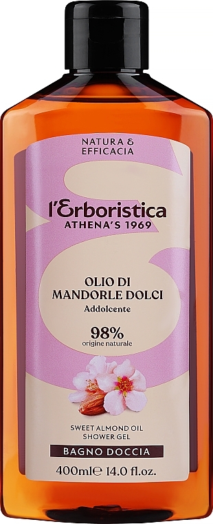 Duschgel mit Süßmandelöl - Athena's Erboristica Mousse Gel With Mandorle Dolci — Foto N1