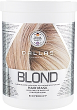 Düfte, Parfümerie und Kosmetik Feuchtigkeitsmaske für blondes Haar - Dalas Cosmetics Blonde Highlight
