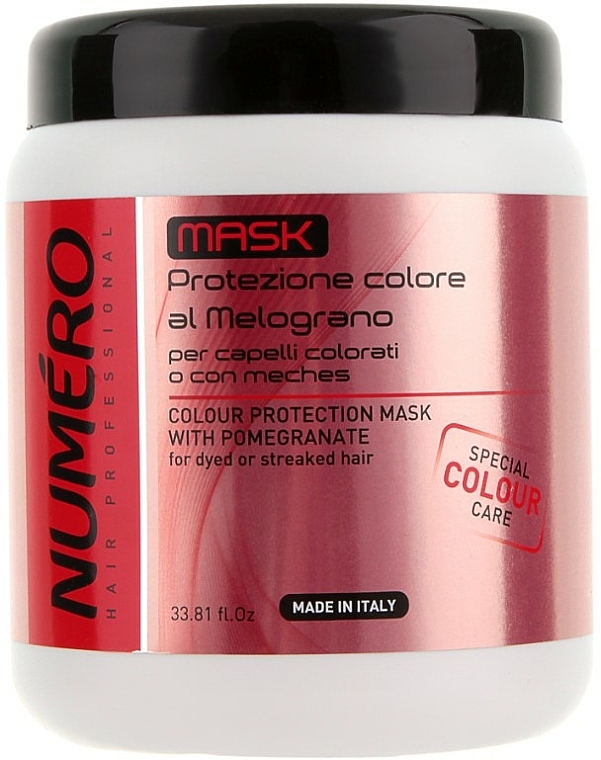 Farbschützende Haarmaske mit Granatapfelextrakt - Brelil Professional Numero Colour Protection Mask — Bild N3