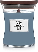 Duftkerze im Glas - WoodWick Hourglass Candle Tempest  — Bild N2