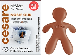 Mr&Mrs Fragrance Cesare Noble Oud - Auto-Lufterfrischer Noble Oud — Bild N2