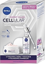 Nivea Cellular Expert Filler Duopack - Set (Gesichtscreme 50ml + Gesichtsserum 30ml) — Bild N1