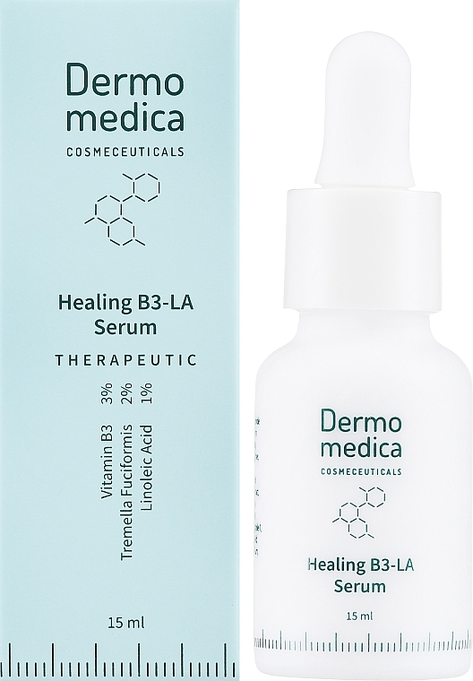 Serum mit Vitamin B3 und Linolsäure - Dermomedica Therapeutic Healing B3-LA Serum — Bild N2