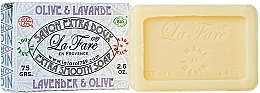 Milde Seife mit Lavendel und Oliven für normale Haut - La Fare 1789 Extra Smooth Soap Lavender And Olive — Bild N1