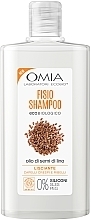 Haarshampoo mit Leinöl - Omia Laboratori Ecobio Linseed Oil Shampoo — Bild N1