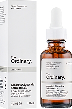 Düfte, Parfümerie und Kosmetik Aufhellendes Gesichtsserum mit Ascorbyl Glucuside - The Ordinary Ascorbyl Glucoside Solution 12%