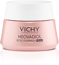 Augencreme - Vichy Neovadiol Rose Platinium Eye Pink Anti-Puffiness & Wrinkle Care — Bild N1