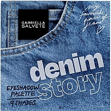 Lidschattenpalette - Gabriella Salvete Denim Story Eyeshadow Palette  — Bild N2