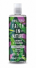 Conditioner für normales und trockenes Haar mit Lavendel und Geranie - Faith in Nature Lavender & Geranium Conditioner — Bild N3