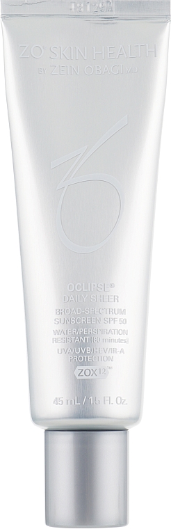 Sonnenschutzcreme für das Gesicht - Zein Obagi Zo Skin Health Oclipse Daily Sheer SPF 50 — Bild N4