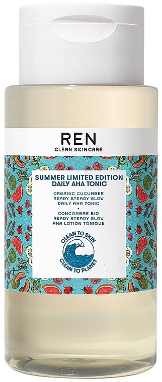 Gesichtstonikum - Ren Summer Limited Edition Daily AHA Tonic — Bild N1