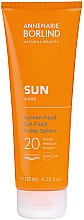 Düfte, Parfümerie und Kosmetik Sonnenschutzfluid für das Gesicht SPF 20 - Annemarie Borlind Sun Care Sun Fluid SPF 20