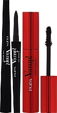 Make-up Set (Mascara 12ml + Eyeliner-Kajalstift 0.35g + Kosmetiktasche) - Pupa Vamp! Sexy Lashes & Vamp! Eye Pencil — Bild N3